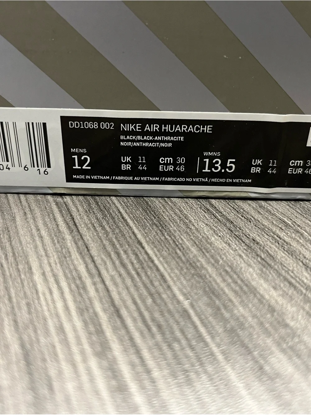 Nike All-Black Air Huarache Sneakers